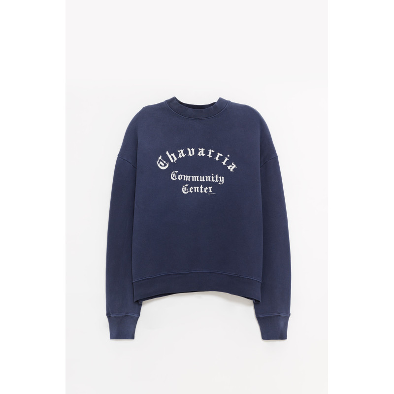 WILLY CHAVARRIA BLACK BEAUTY CHAVARRIA COMMUNITY CENTER STANDARD SWEATSHIRT
